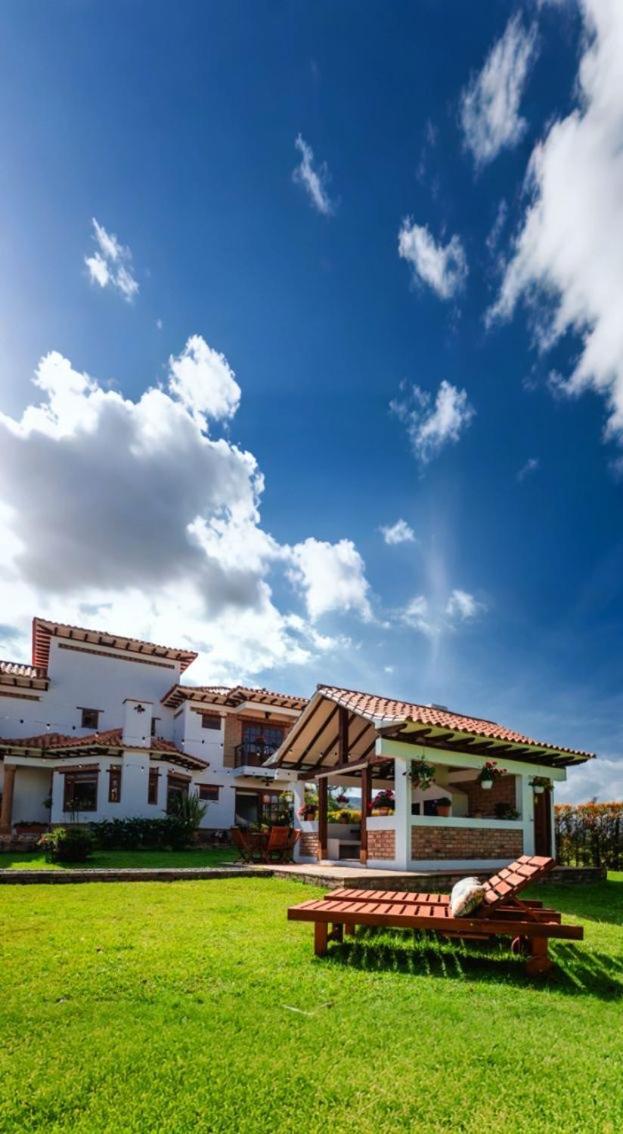 Casa De Las Flores Villa de Leyva Exterior photo